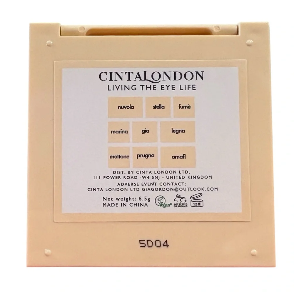 CINTA LONDON Eyeshadow Palette in Living The Eye Life NIB‎